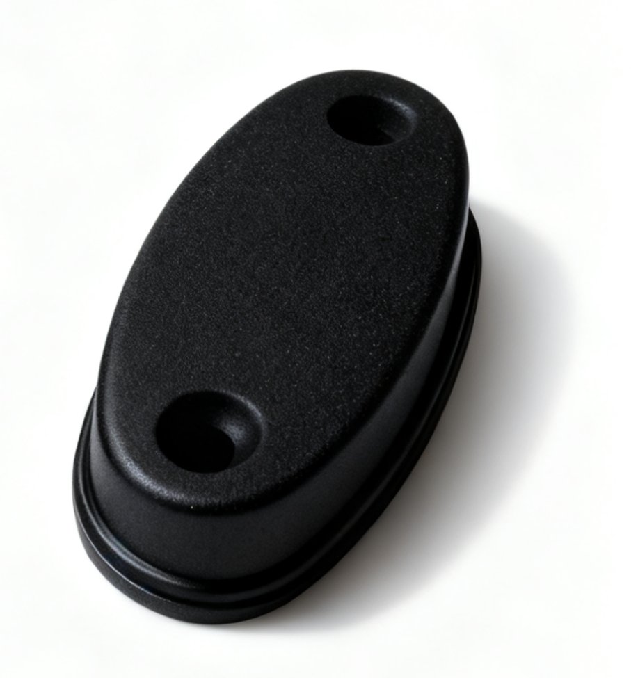 Plastic Magnetic Door Stopper/Holder – Pair — Black